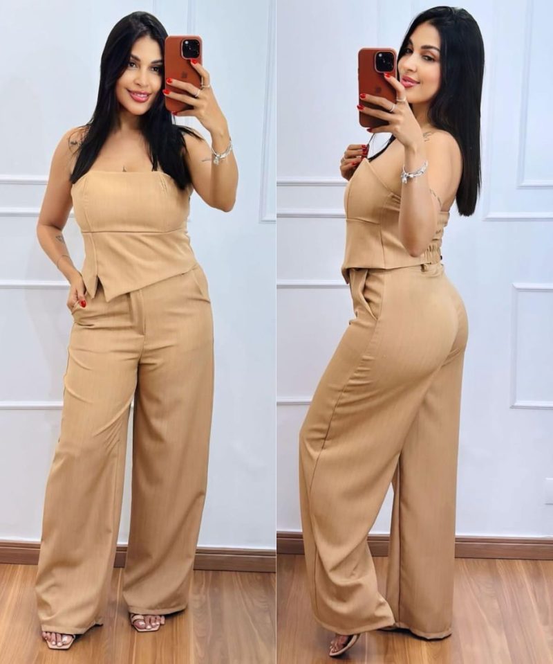 Conjunto Alfaiataria Risca de Giz