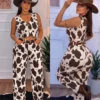 calça cow print feminina estampa vaquinha elegante