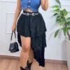 saia midi renda premium