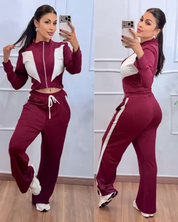 Conjunto Moletinho Zíper
